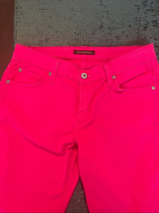 James Jeans Denim - James Jeans Twiggy Women's Vibrant Pink Skinny Jeans